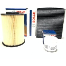 Bosch Ford Focus 1.6 Ti-Vct 3'lü Filtre Seti 2011-2015 Karbonlu