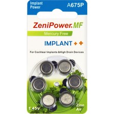 Zenipower Implant Pili (Koklear - Cochlear) A675P (10 Paket-60 Adet)