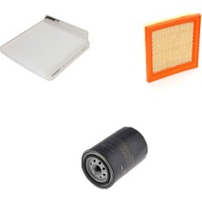 Bosch Nissan Micra Iıı 1.2 K12 2003-2010 Hava + Yağ + Polen Sardes