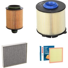 Bosch Opel Astra J 1.3 Cdtı 2010+ Dizel Hava + Yağ + Yakıt Filtre + Polen Sardes