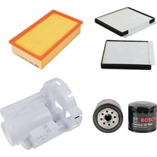 Bosch Hyundai Accent Era 2006-2010 1.4 Benzinli Hava + Yağ + Yakıt Filtre + Polen Sardes