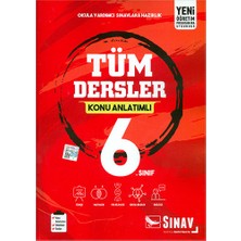 Sınav Yayınları 6. Sınıf Tüm Dersler Konu Anlatımlı