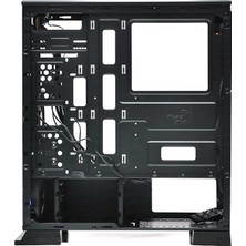 Dark Raider 3x12cm RGB Fanlı, Tempered Glass Cam Panel, USB 3.0 Bilgisayar Kasası (DKCHRAIDER)