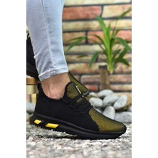 Riccon Siyah Sarı Erkek Sneaker 0012MARCO