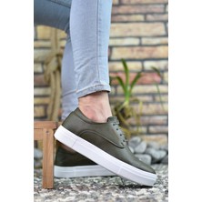 Riccon Baskılı Haki Erkek Sneaker 0012365