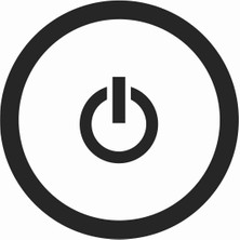 Sticker Atölyesi Araba Deposu Sticker - 15026 Siyah 16 x 16 cm