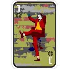 Sticker Atölyesi Joker Sticker - 20512 Renkli 13 x 8 cm