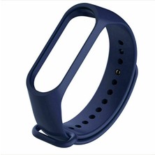 Arabulalaca Xiaomi Mi Band 4 Kordon Silikon Kayış Lacivert