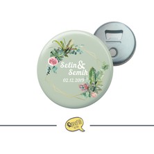 Grafilli Design Hoşgeldin Bebek Kişiye Özel Magnet Açacak- 10 Adet 025