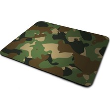 Wuw Kamuflaj Desenli Mouse Pad