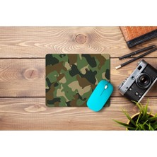 Wuw Kamuflaj Desenli Mouse Pad