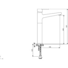 Newarc Çanak Tipi Lavabo Bataryası 971001