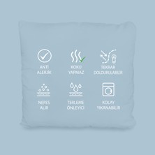 Dekovia Standart Serisi Premium Fermuarlı Yastık 2'li Set 80 x 80 cm