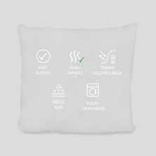 Dekovia Basic Serisi Fermuarlı İç Yastık 2'li Set 60 x 60 cm