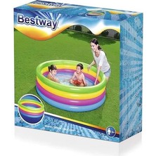 Bestway 157 cm Çocuk Bebek Şişme Oyun Havuzu  +  Pompa