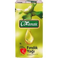 Çotanak Fındık Yağı 5 lt Teneke