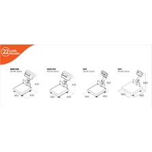 Tem Eko LCD Katlanır Boyun Tartım Baskülü 150 kg x 20 / 50 gr 35 x 40 cm