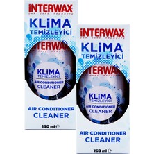 Interwax Limon Kokulu Klima Temizleyici Klima Bombası 150 ml (2 Adet)