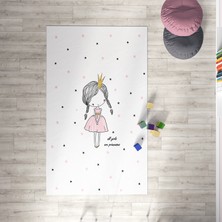 Mekta Home  Prenses Kız Çocuk ve Bebek  Odası Halısı MKTH-147