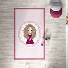 Mekta Home Pembe Kız  Çocuk ve Bebek  Odası Halısı MKTH-166