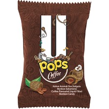 U Pops Coffee - Kahve Aromalı Sıvı Dolgulu Bonbon Şekerleme (5G X 200 Adet)