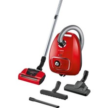 Bosch BGLS4PET2 600W Toz Torbalı Süpürge Proanimal Kırmızı