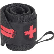 HRB.360548 Harbinger Red Line Wrist Wraps 18 Unisex Kemer Black/red