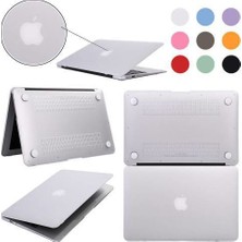 Arabulalaca Macbook Pro 13.3" A2159 - A2289 Kılıf Ön Arka Mat Doku Case Tuochbar