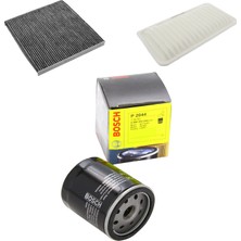 Bosch Filtre Bakım Seti Toyota Corolla 1.4d 4d 2002-2007 Dizel Hava + Yağ + Polen Sardes