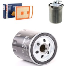 Bosch Filtre Bakım Seti Volkswagen Polo 1.4 TDI 2014+ Dizel Hava + Yağ + Yakıt Filtre