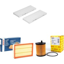 Bosch Peugeot 301 1.6 Hdi Dizel Hava + Yağ + Polen Sardes