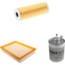 Bosch Mercedes W210 E 200 Kompressör 1999-2002 Hava + Yağ + Yakıt Filtre