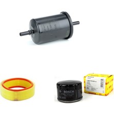 Bosch Renault Clio Iı 1.4 Benzin E7J 75 Beygr Hava + Yağ + Yakıt Filtre