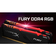 Kingston HyperX Fury RGB 16GB 3200MHz DDR4 Ram HX432C16FB3A/16
