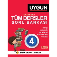 Sadık Uygun Yayınları 4. Sınıf Tüm Dersler Soru Bankası Okuma Anlama Problem - 2 Kitap