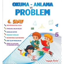 Sadık Uygun Yayınları 4. Sınıf Tüm Dersler Soru Bankası Okuma Anlama Problem - 2 Kitap