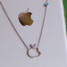 Engingold Pırlanta 0.15CT Apple Figürlü Kolye