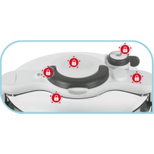 Tefal P46207 Clipso Minut Easy Düdüklü Tencere 6 L  - 1510001224