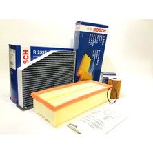 Bosch Volkswagen Passat 2.0 Tdi B8 2014 - Sonrası Filtre Bakım Seti 4'lü