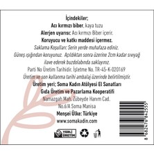 Soma Kadın Atölyesi Acılı Biber Salçası Katkısız Ev Yapımı (Güneşte Kurutulmuş) 650 gr