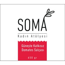 Soma Kadın Atölyesi Domates Salçası Katkısız Ev Yapımı (Güneşte Kurutulmuş) 650 gr