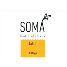 Soma Kadın Atölyesi Hakiki Tahin Yerli Tohum Susamdan Katkısız 330 gr