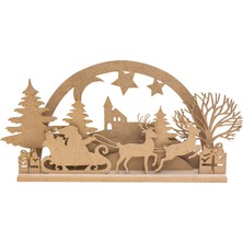 Pol & Art  F 812 Ahşap Yılbaşı Standı 2