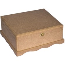 Pol & Art  Ku 249 Ahşap 1 No Bazalı Kutu