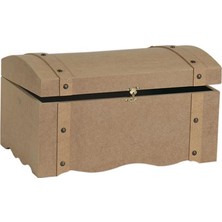 Pol & Art Sa 408 Ahşap Büyük Kabaralı Sandık