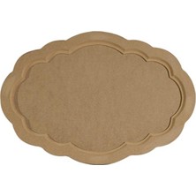 Pol & Art T 690 Ahşap Dilimli Tepsi