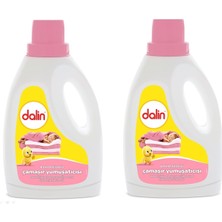 Dalin Sıvı Deterjan 1500 ml (2 Adet) + Bahar Ninnisi Çamaşır Yumuşatıcısı 1500 ml (2 Adet)