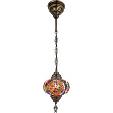 Demmex Otantik Tekli Tavan Sarkıt Mozaik Aydınlatma