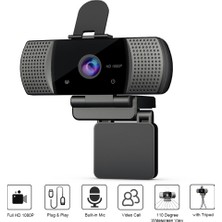 Buyfun Full HD 1080 P Geniş Açı USB Webcam USB 2.0 Drive-Free (Yurt Dışından)