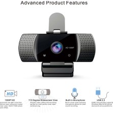 Buyfun Full HD 1080 P Geniş Açı USB Webcam USB 2.0 Drive-Free (Yurt Dışından)